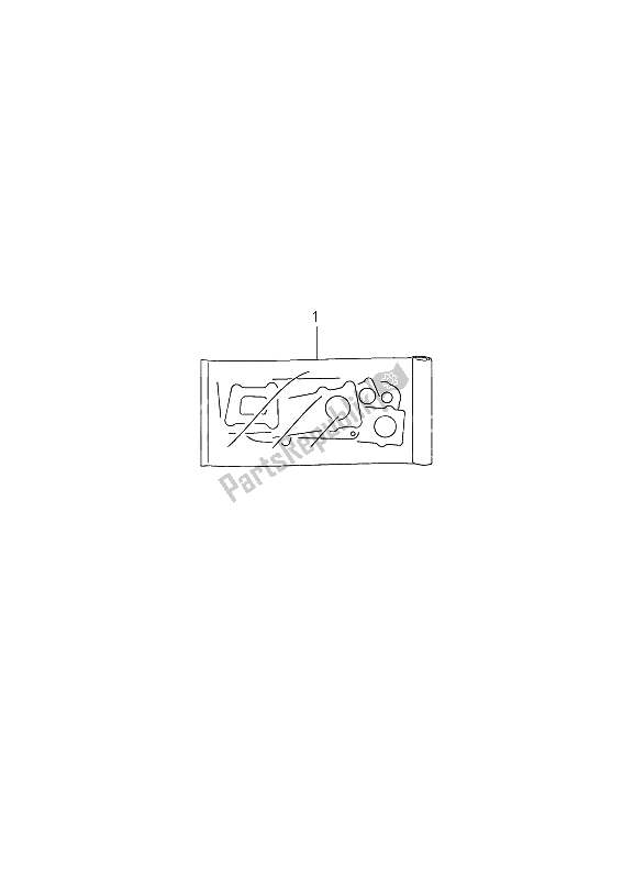 All parts for the Gasket Set of the Suzuki LT A 750X Kingquad AXI 4X4 Limited 2008