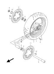 roda dianteira (gsx1300bk-uf)