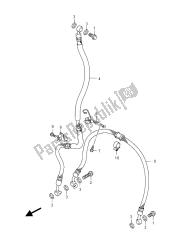 przewód przedniego hamulca (gsf650s)