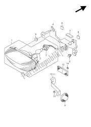 luz de combinação traseira (lt-f250 e28)