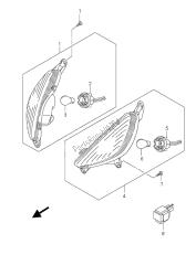 FRONT TURNSIGNAL LAMP