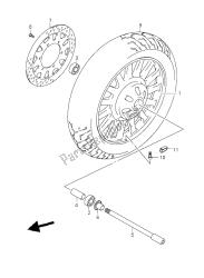 FRONT WHEEL (VL800C-CUE)