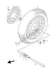 roda dianteira (vl800c-cue)