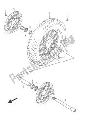 roda dianteira (vlr1800t e24)