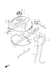 tanque de combustible (gsx-r600u)