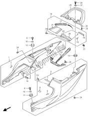 SEAT TAIL COVER (YBD)