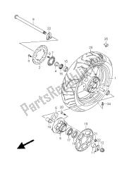 roue arrière (gsf650a-ua-sa-sua)