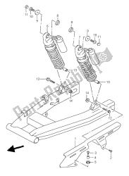 Rear shock absorber