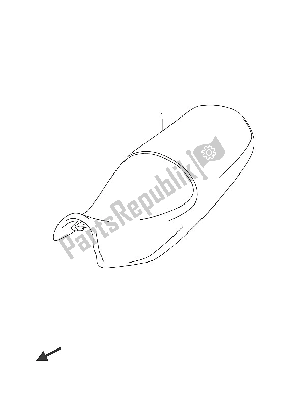 All parts for the Optional (high Seat) of the Suzuki DL 650 AXT V Strom 2016