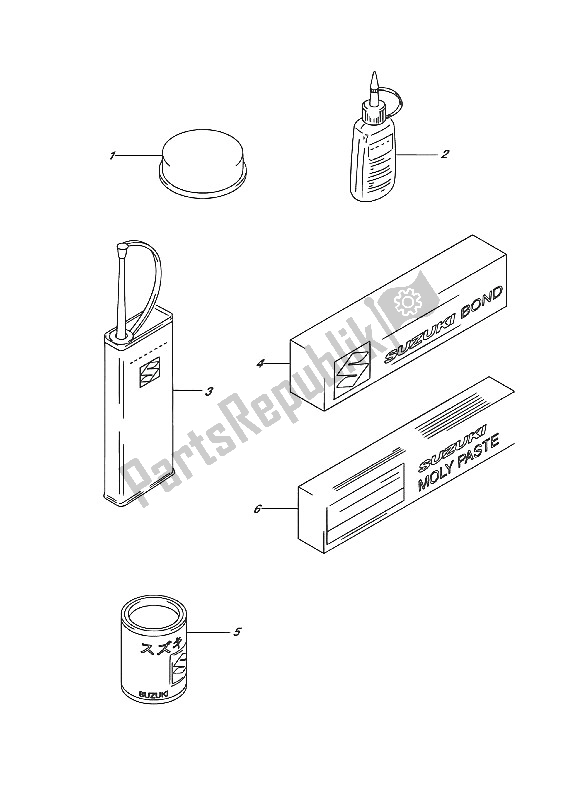 All parts for the Optional of the Suzuki VL 1500 BT Intruder 2016