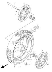 ruota anteriore