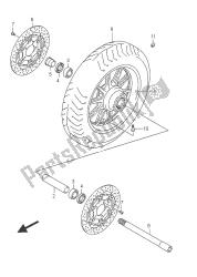 ruota anteriore (vlr1800t e19)