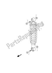 Rear shock absorber