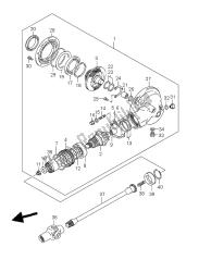 PROPELLER SHAFT & FINAL DRIVE GEAR (VL800-UE)