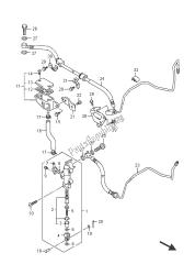 REAR MASTER CYLINDER (GSX1300RA E19)