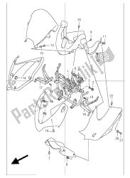 COWLING BODY INSTALLATION PARTS (GSF1200S)