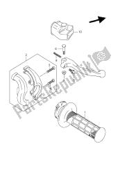 RIGH THANDLE LEVER (E1)