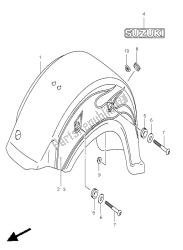 REAR FENDER (VL800Z)