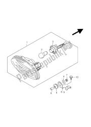 REAR COMBINATION LAMP (LT-A500XPZ P33)