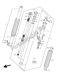 ammortizzatore forcella anteriore