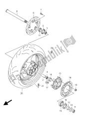 roda traseira (gsx-r600 e21)