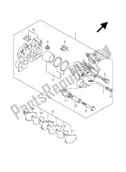 REAR CALIPER (SV650A-UA-SA-SUA)