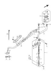 maître-cylindre arrière (gsx-s1000)
