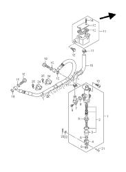 pompa freno posteriore (gsx650fu e24)