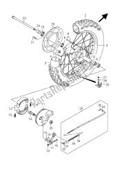 roue arrière (sw-e33)