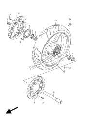 roue avant (gsf1250a e24)