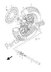 FRONT WHEEL (VL800 E24)