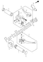 levier de poignée (vzr1800 e02)