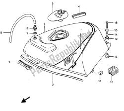 serbatoio carburante (rg250c-fc)