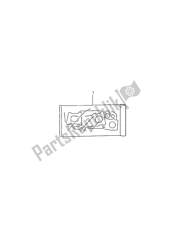 All parts for the Gasket Set of the Suzuki LT A 750 XPZ Kingquad AXI 4X4 2016