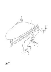 garde-boue avant (gsx-s1000uf)