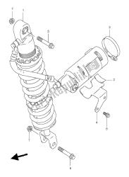 Rear shock absorber