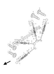 albero a camme e valvola