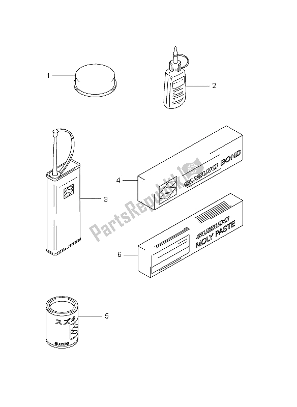 All parts for the Optional of the Suzuki GSX 650 FA 2009