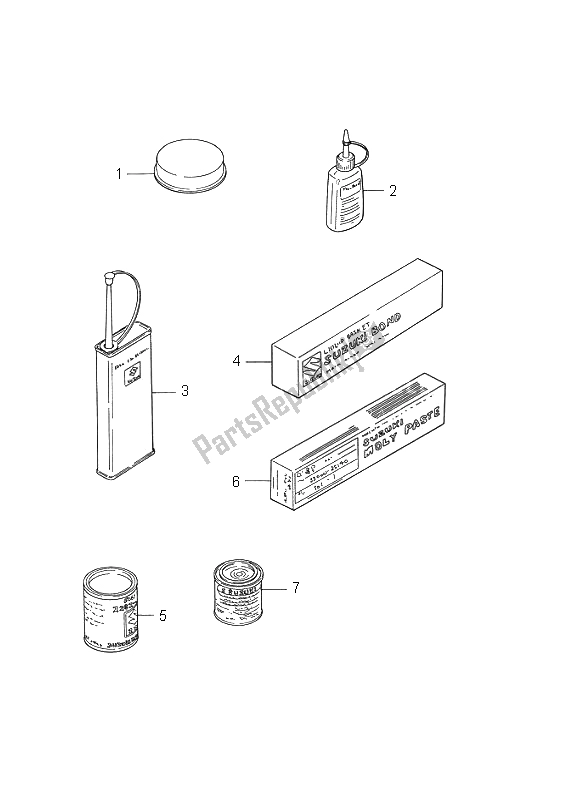 Tutte le parti per il Opzionale del Suzuki VS 1400 Intruder 1995