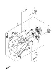 lampe frontale (gsx-r600)