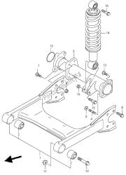 bras oscillant arrière