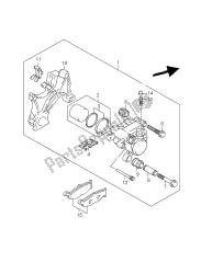 REAR CALIPER (GSR600-U)