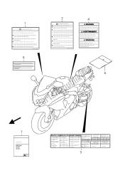 étiquette (gsx-r1000uf e21)