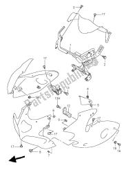 COWLING INSTALLATION PARTS (SV650S)