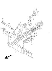 bras oscillant arrière