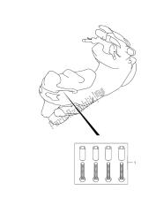 gancio set maniglia per passeggero (opzionale)