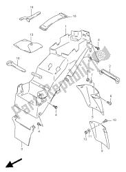 achterspatbord (gsf1200-s)