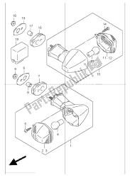 feu clignotant (gsf1200s)