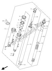 amortyzator przedniego widelca (gsf650s-su-sa-sua)