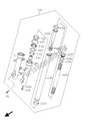 amortisseur de fourche avant (an400za e19)